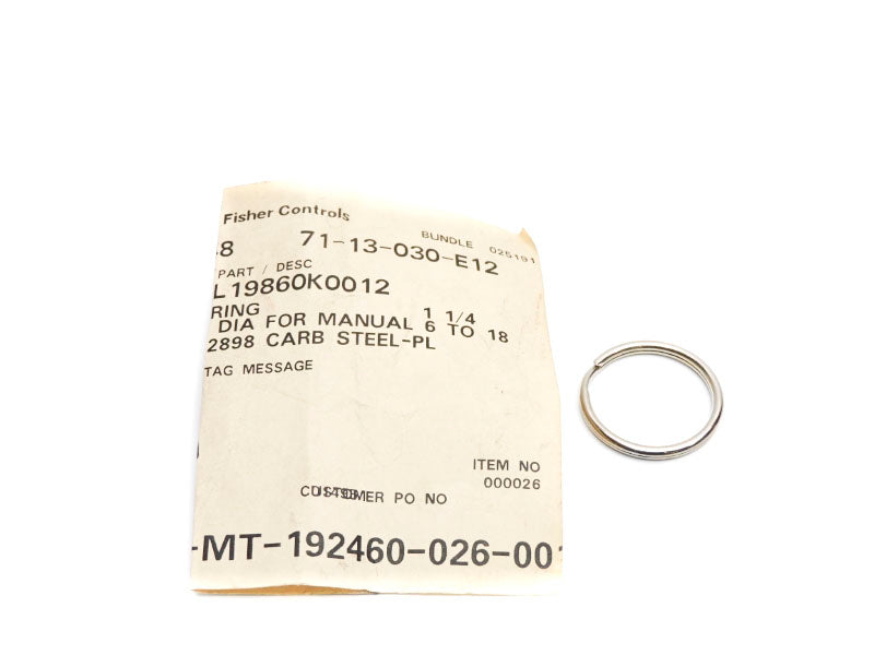 FISHER CONTROLS L19860K0012 1-1/4" NSNP