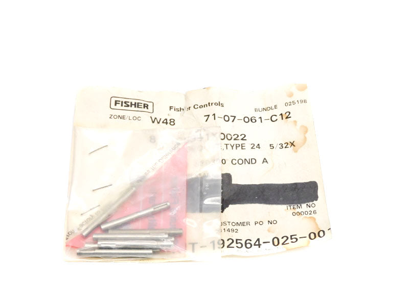 FISHER CONTROLS 1C8991X0022 (PKG OF 8) NSMP