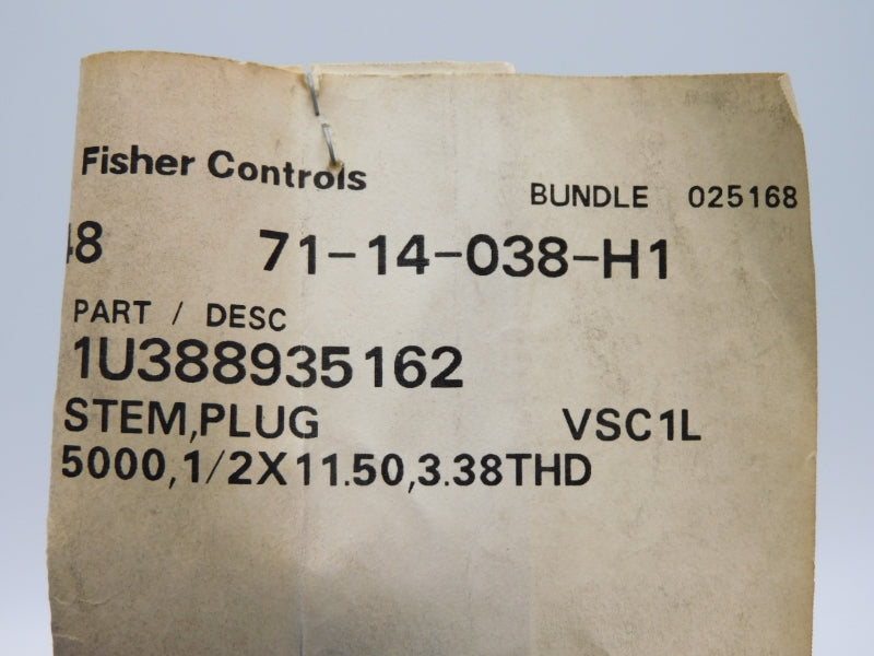 FISHER CONTROLS 1U388935162 11.5" NSNP