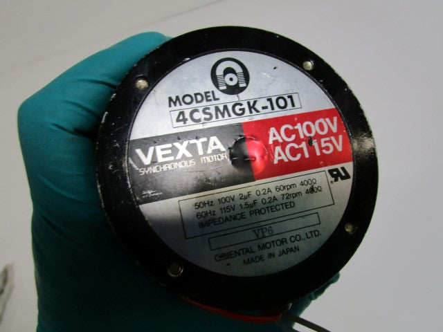 VEXTA ORIENTAL MOTOR 4CSMGK-101/4GK25KA *USED*