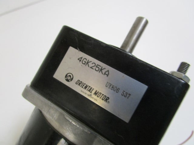 VEXTA ORIENTAL MOTOR 4CSMGK-101/4GK25KA *USED*