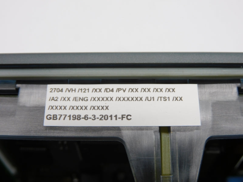 EUROTHERM 2704/VH/121/XX/D4/PV/XX/XX/XX/XX/A2/XX/ENG (NO COVER) NSMP