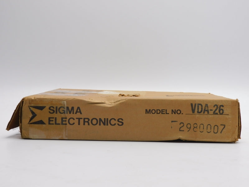 SIGMA ELECTRONICS VDA-26 115V 1/4A NSMP