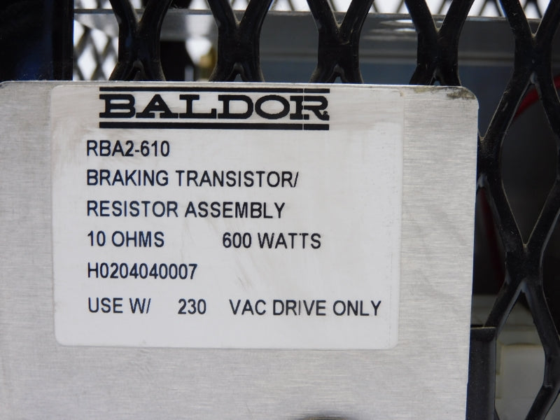 BALDOR RBA2-610 230VAC NSNP