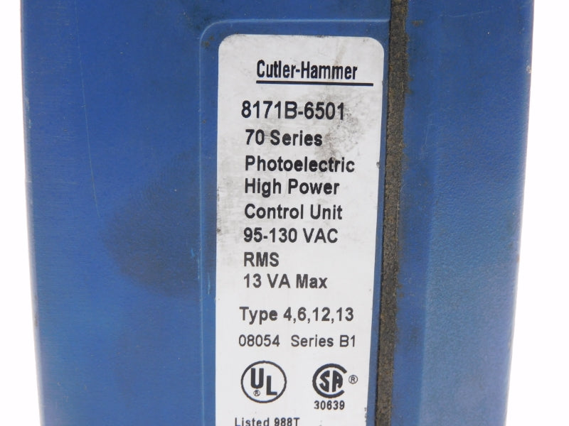 CUTLER HAMMER 8171B-6501 SER. B1 95-130VAC UNMP