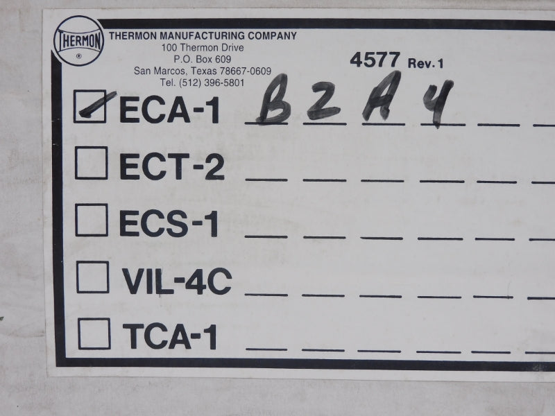 THERMON ECA-1-B2A4 NSMP