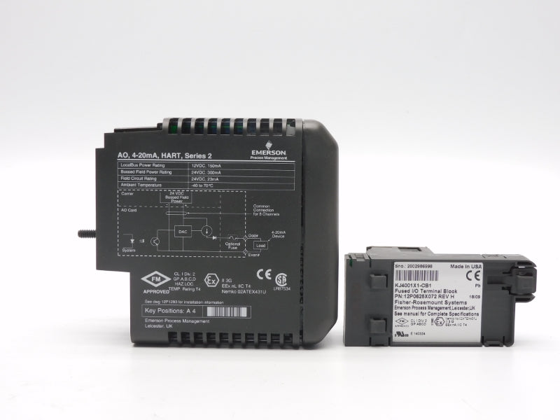 DELTAV KJ3221X1-BA1 KJ4001X1-CB1 24VDC NSMP