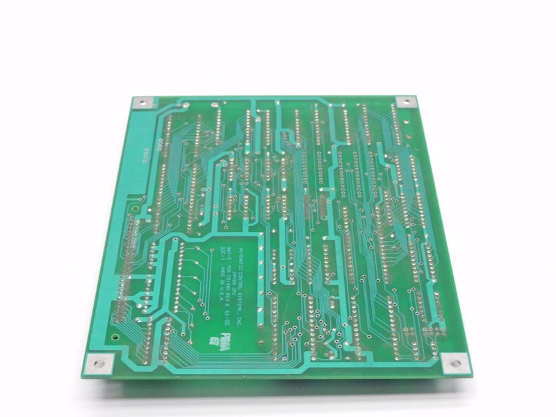 AUTOMATIC CONTROL SYSTEMS CO7033 REV. B UNMP