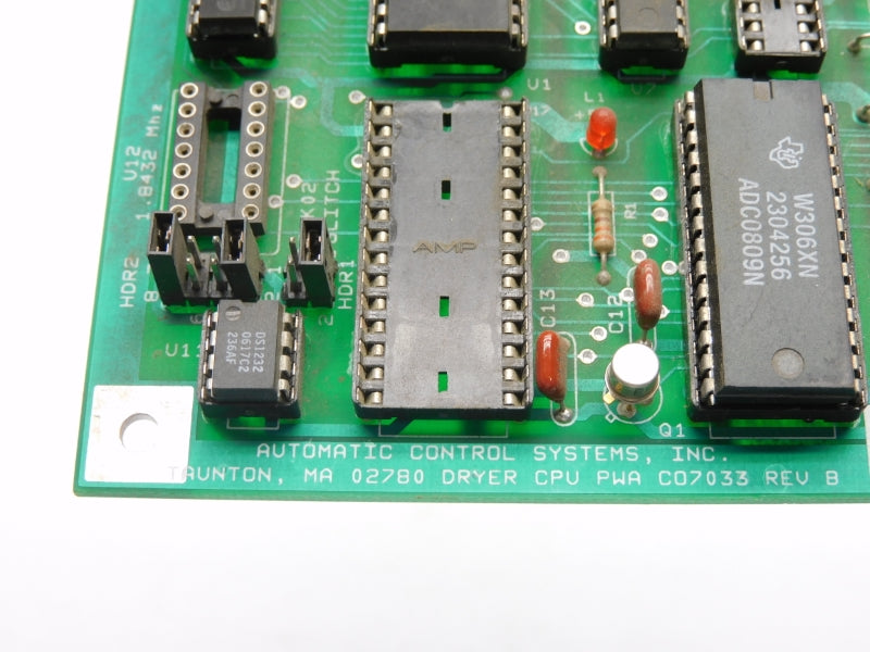 AUTOMATIC CONTROL SYSTEMS CO7033 REV. B UNMP