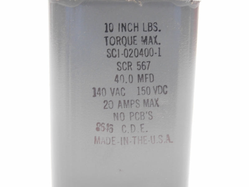 INDUSTRIAL MRO SCI-020400-1 150VDC 20A NSNP
