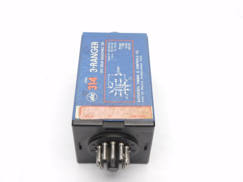 ATC 314B134Q2C 120V 0-10.0S UNMP