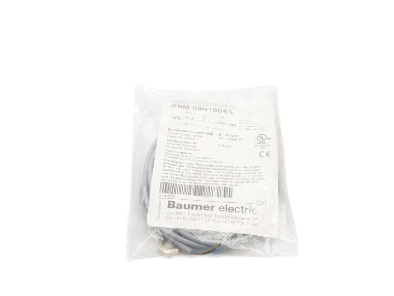 BAUMER ELECTRIC IFRM08N1504/L 5-30VDC NSMP