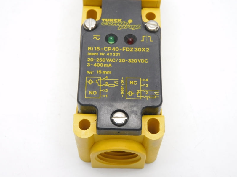 TURCK BI15-CP40-FDZ30X2 42231 20-320VDC NSMP