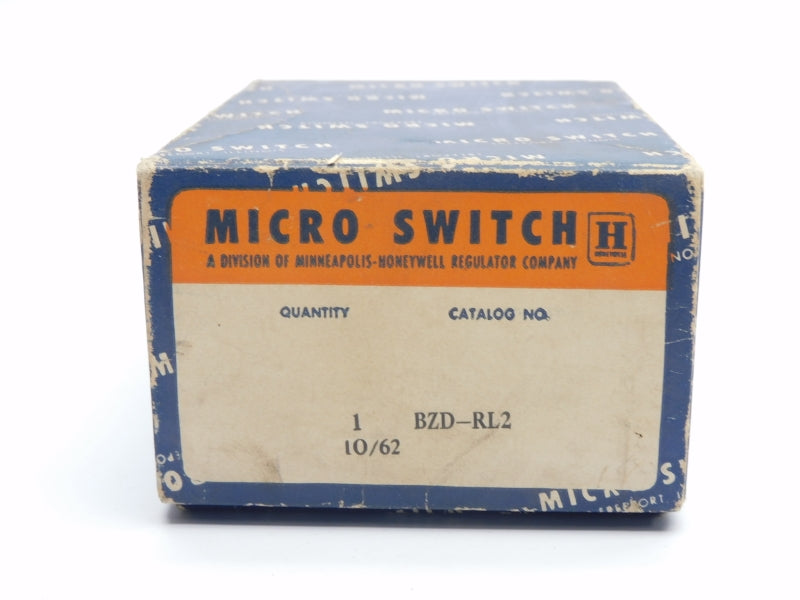 MICRO SWITCH BZD-RL2 480VAC 15A (GREY) NSMP