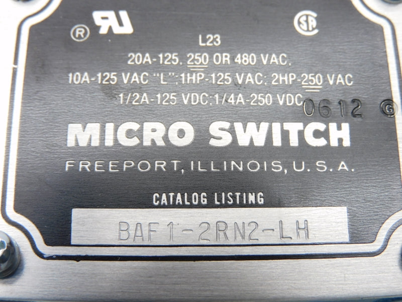HONEYWELL BAF1-2RN2-LH 480VAC 20A NSMP