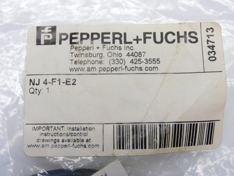 PEPPERL+FUCHS NJ4-F1-E2 34713 10-30VDC NSMP