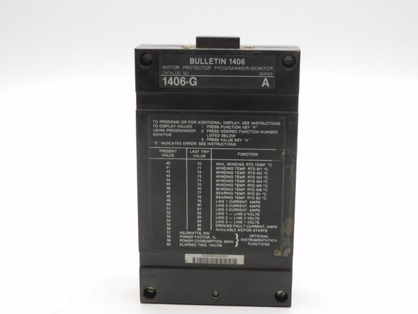 ALLEN BRADLEY 1406-G SER. A UNMP