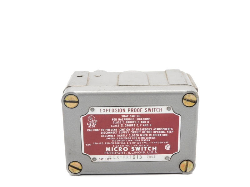 MICRO SWITCH EX-AR1613 480VAC 15A (GREY) UNMP