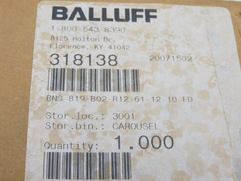 BALLUFF BNS819-B02-R12-61-12-10-FD 318138 NSFS