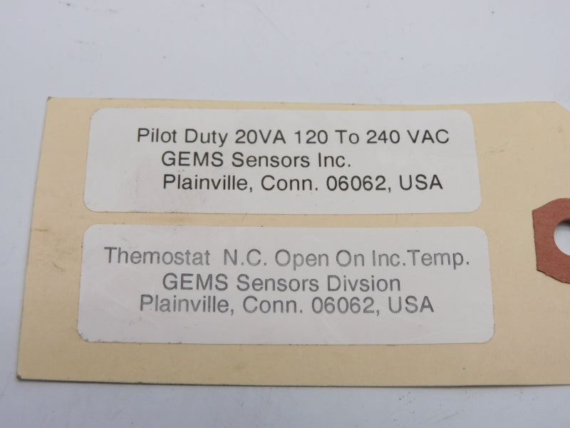 GEMS A-10634 120-240VAC NSNP