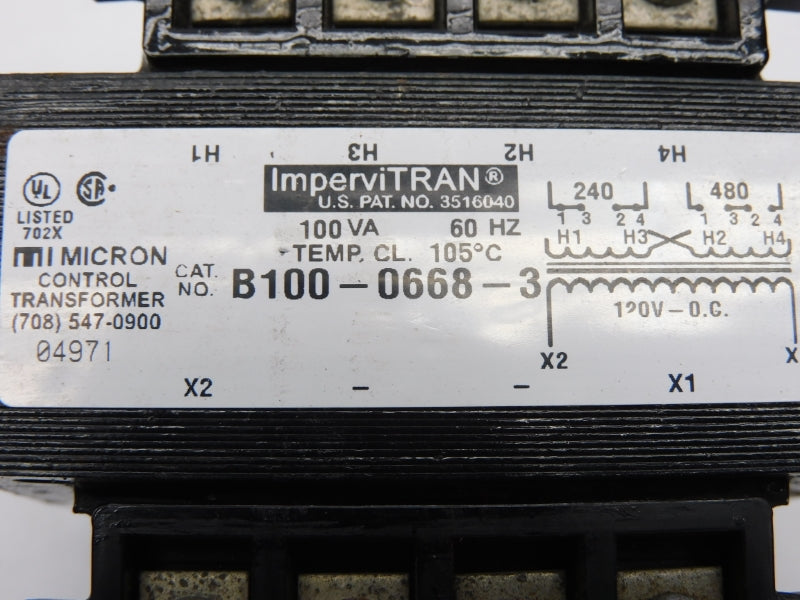 MICRO B100-0668-3 480V NSNP