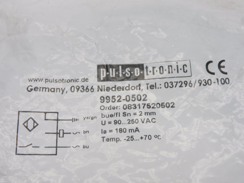 PULSOTRONIC 9952-0502 90-250VAC NSMP