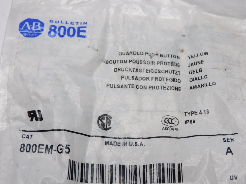 ALLEN BRADLEY 800EM-G5 SER. A NSMP