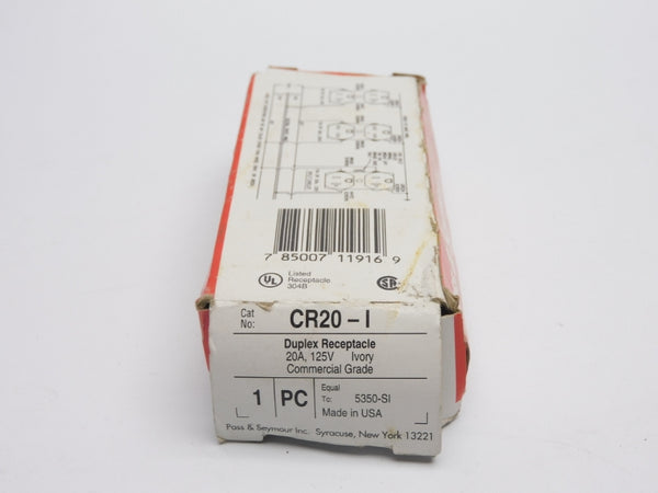PASS&SEYMOUR CR20-I 125V 20A NSMP