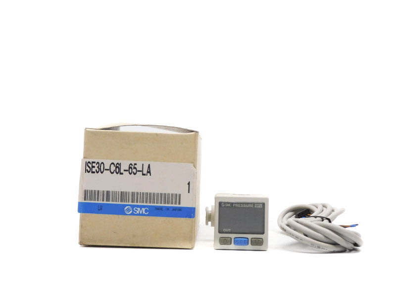 SMC ISE30-C6L-65-LA 12-24VDC -0.1-1MPA NSMP