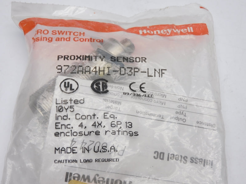 HONEYWELL 972AA4HI-D3P-LNF 30VDC 0.2A NSMP