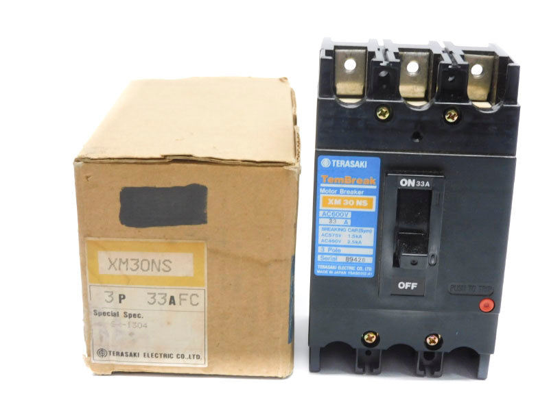 TERASAKI XM30NS 600VAC 33A NSMP