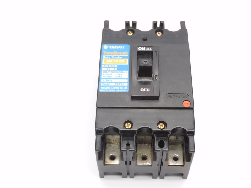 TERASAKI XM30NS 600VAC 33A NSMP