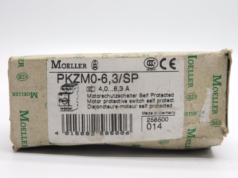 KLOCKNER MOELLER PKZM0-6,3/SP 690V 4,0-6,3A NSMP
