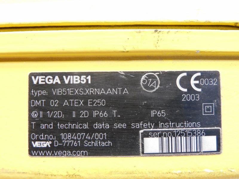 VEGA VIB51EXS.XRNAANTA 250VAC 3A NSNP