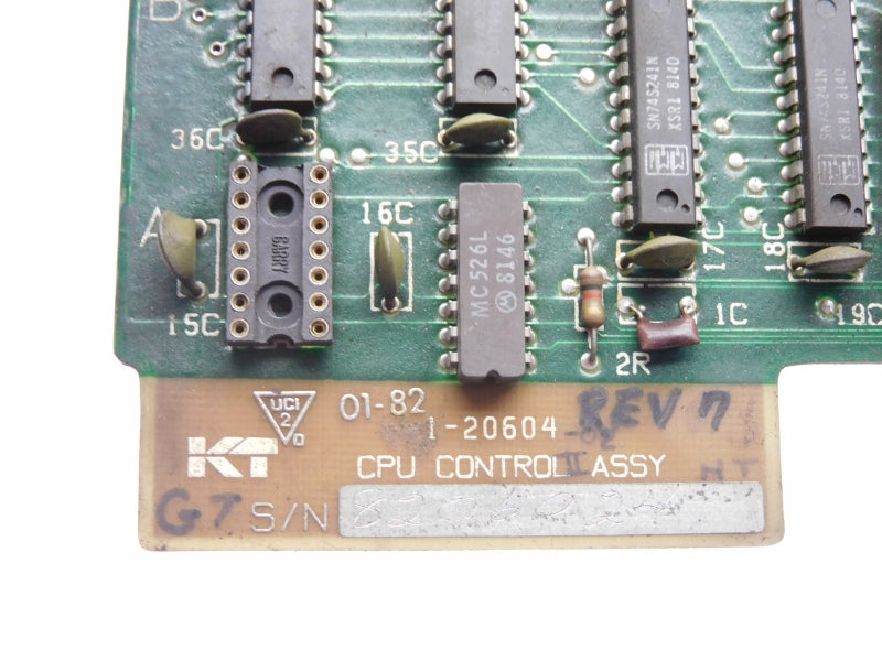 KEARNEY & TRECKER 1-20604-02 REV. 7 UNMP