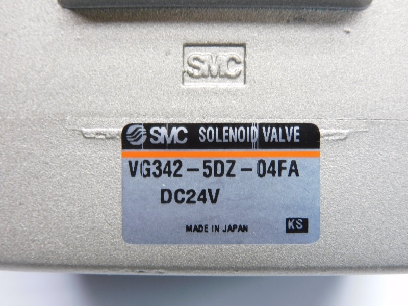 SMC VG342-5DZ-04FA 24VDC 0-0.9MPA NSNP
