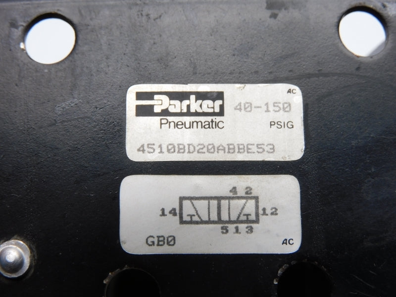 PARKER 4510BD20ABBE53 110/120V 40-150PSI UNMP