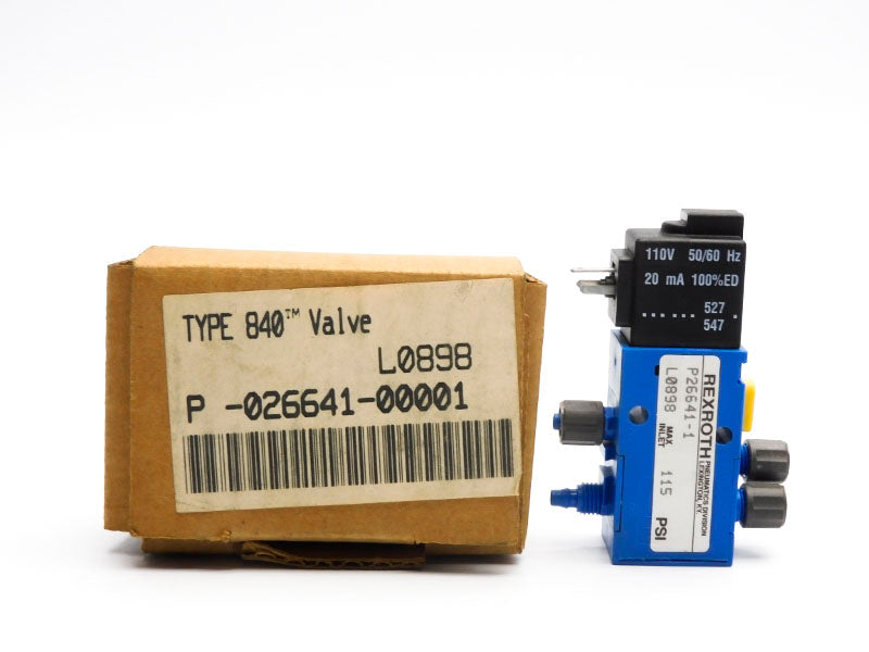REXROTH P-026641-00001 110V 115PSI NSMP