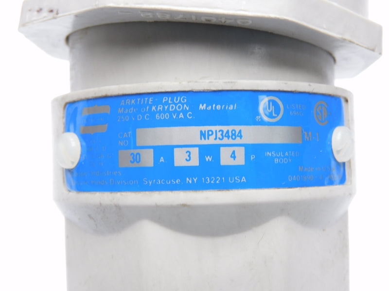 CROUSE HINDS NPJ3484 600VAC 30A NSNP