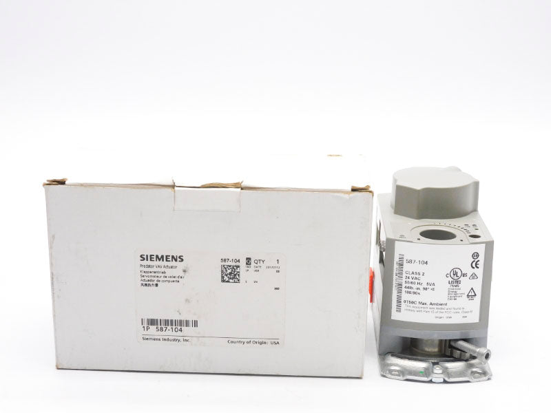 SIEMENS 587-104 24VAC (AS PICTURED) NSMP