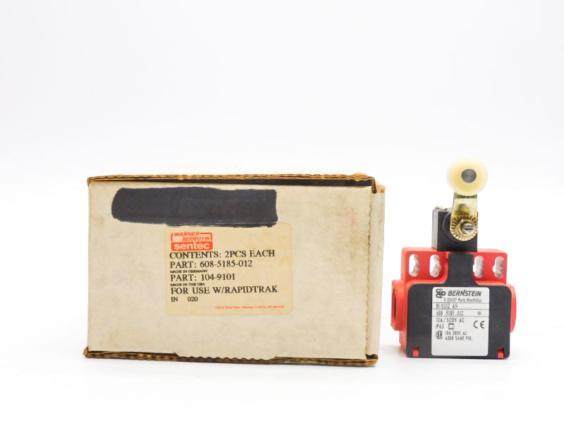 WARNER BERNSTEIN 608.5185.012 BI-SU1ZAH 500VAC 10A (PKG OF 2) NSMP