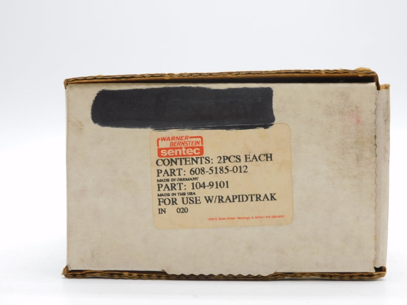 WARNER BERNSTEIN 608.5185.012 BI-SU1ZAH 500VAC 10A (PKG OF 2) NSMP