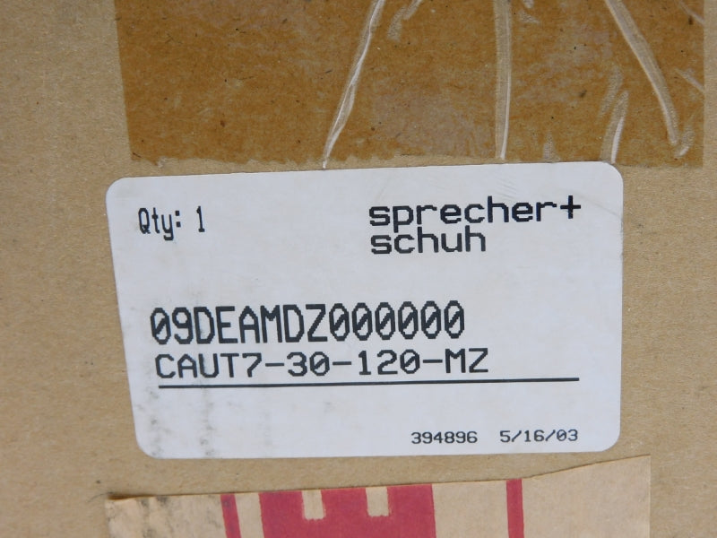 SPRECHER+SCHUH CAUT7-30-120-MZ 110/120V NSMP