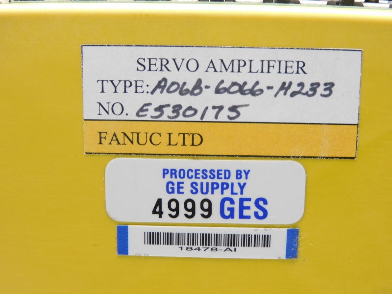 FANUC A06B-06066-H233 UNMP