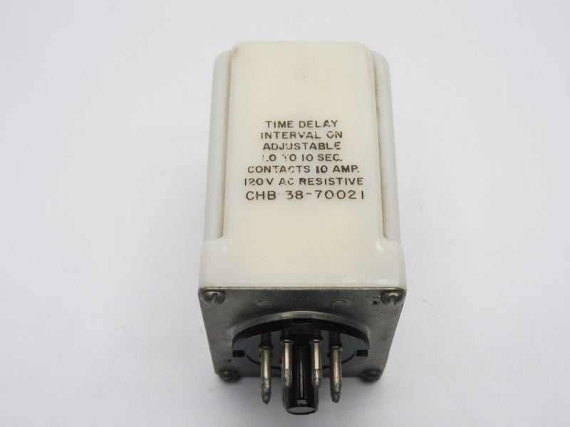 POTTER&BRUMFIELD CHB-38-70021 120VAC 10A 1.0-10S UNMP