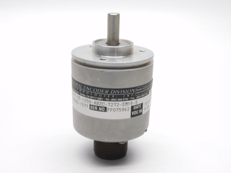 BEI H25E-F1-SS-1250-ABZC-7272-EM18-S 924-01002-1577 5-28VDC NSNP