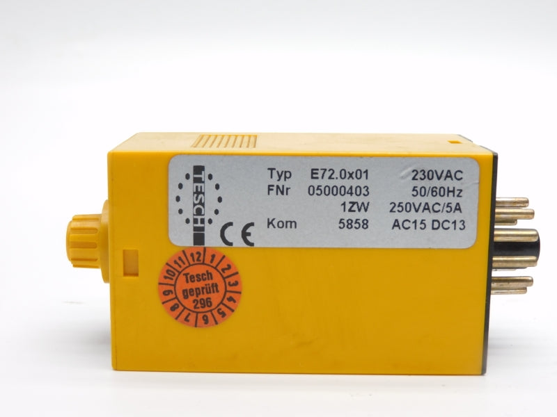 TESCH E72.0X01 05000403 250VAC 5A 0,05-1S UNMP