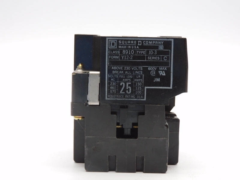 SQUARE D 8910J03 SER. C 120V 31A NSNP