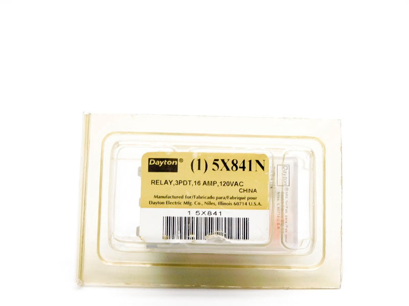 DAYTON 5X841N 120VAC 16A NSMP