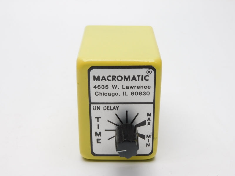 MACROMATIC SS762-C-347A 120V 10A .02-1S NSMP